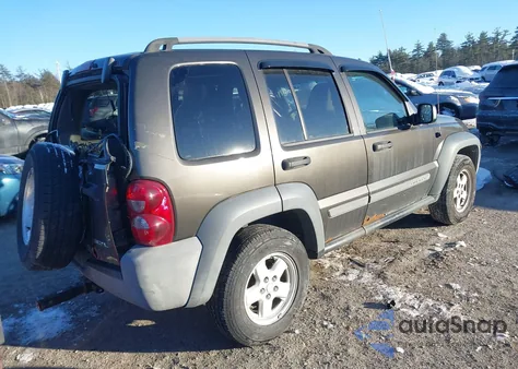 2005 Jeep Liberty Sport from USA, damaged, VIN 1J4GL48K35W529122